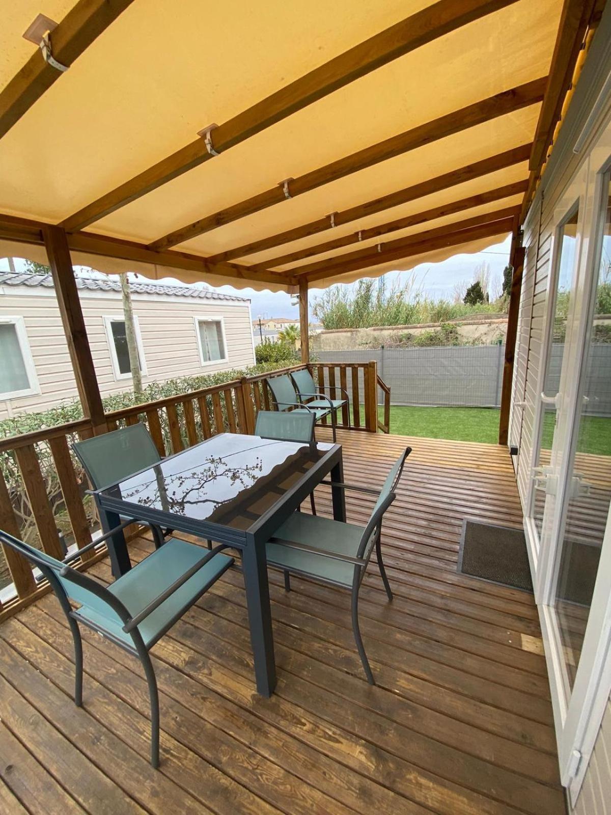 Mobil Home Familial Neuf De 2024 Pour 8 Personnes 발라 플라주 외부 사진