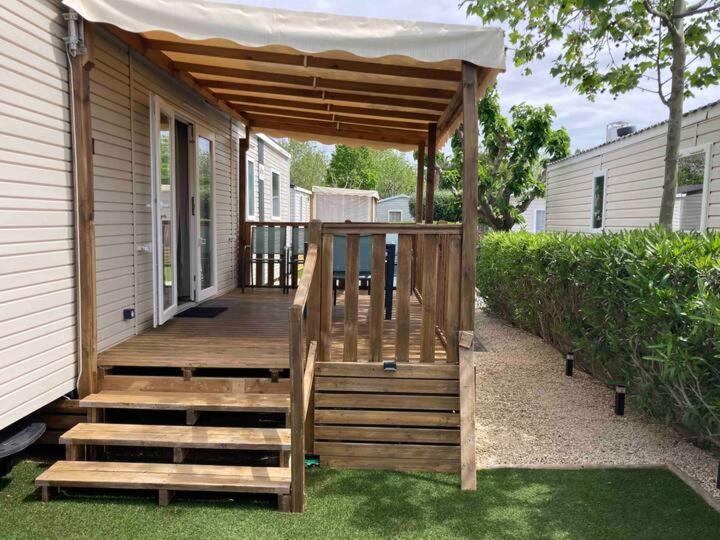 Mobil Home Familial Neuf De 2024 Pour 8 Personnes 발라 플라주 외부 사진